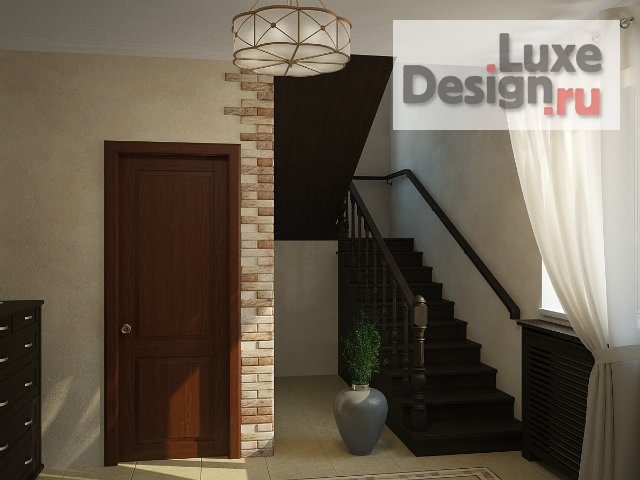 Дизайн интерьера загородного дома "Коттедж в Видном" (фото 1)