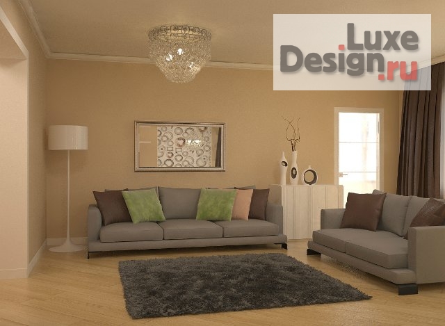 Дизайн интерьера квартиры студии "Кухня -студия" (фото 5)