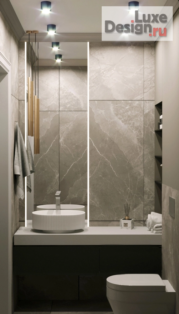 Дизайн интерьера четырехкомнатной квартиры "Притяжение" (фото 11)