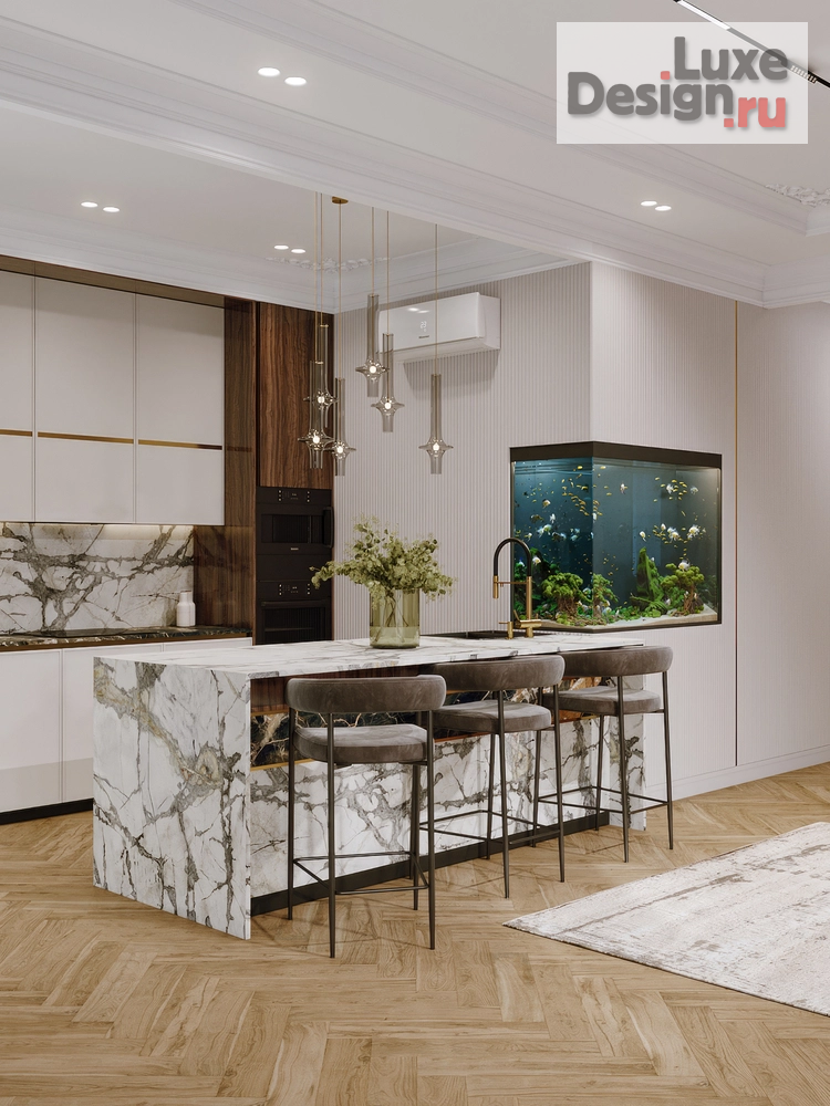 Дизайн интерьера трехкомнатной квартиры "Sky seven г.Красноярск" (фото 11)