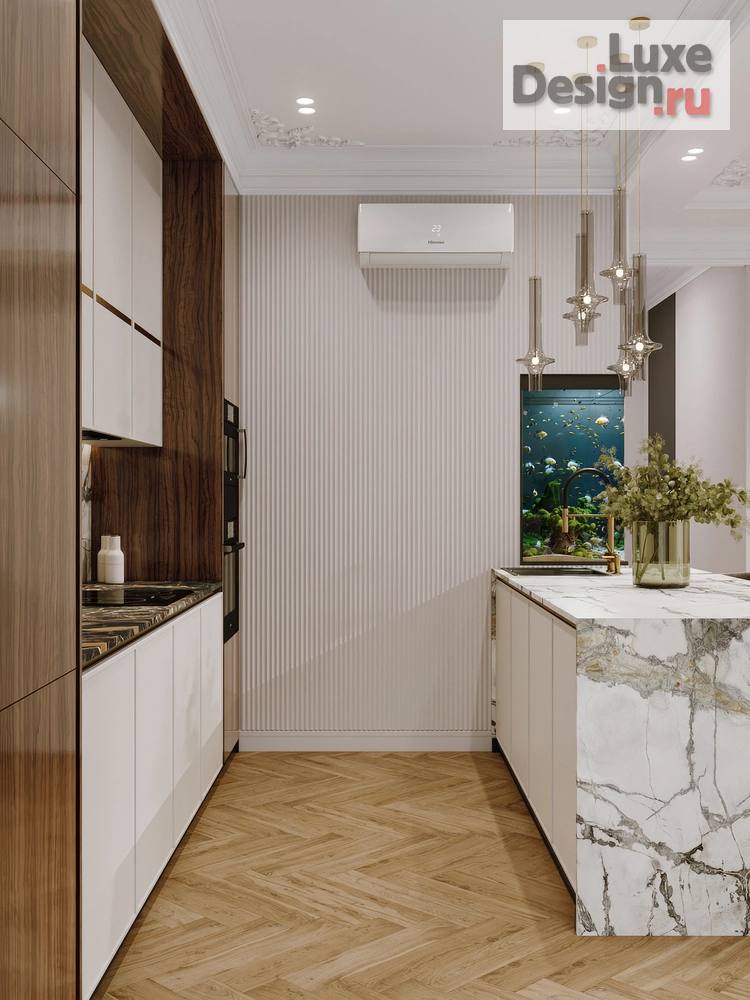 Дизайн интерьера трехкомнатной квартиры "Sky seven г.Красноярск" (фото 12)