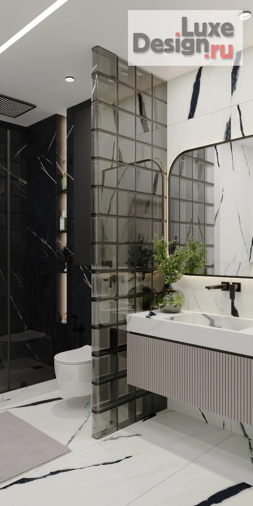 Дизайн интерьера трехкомнатной квартиры "Республики г. Красноярск" (фото 25)