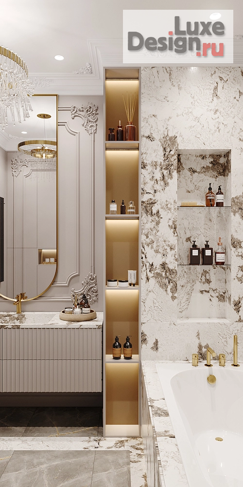 Дизайн интерьера трехкомнатной квартиры "Sky seven г.Красноярск" (фото 17)