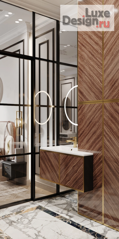 Дизайн интерьера трехкомнатной квартиры "Sky seven г.Красноярск" (фото 29)