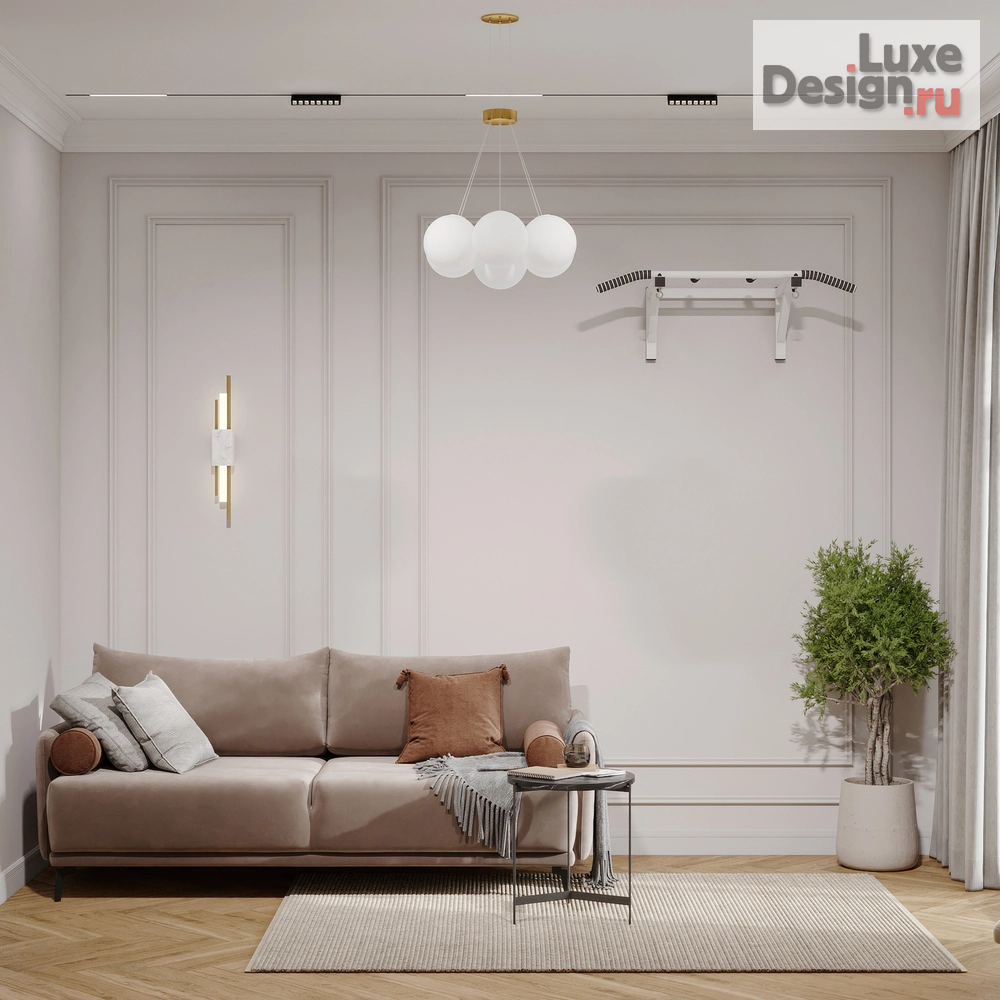 Дизайн интерьера трехкомнатной квартиры "Sky seven г.Красноярск" (фото 30)