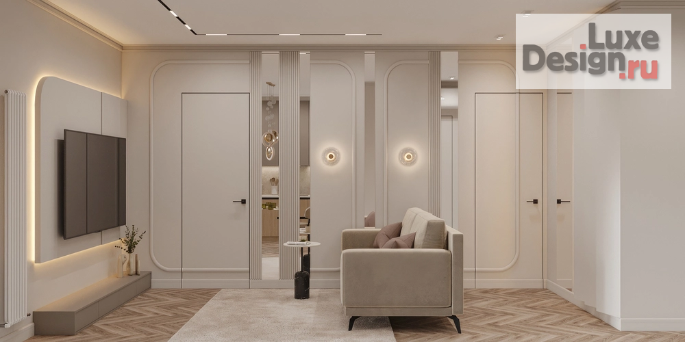 Дизайн интерьера четырехкомнатной квартиры "ЛК  г .Красноярск " (фото 6)