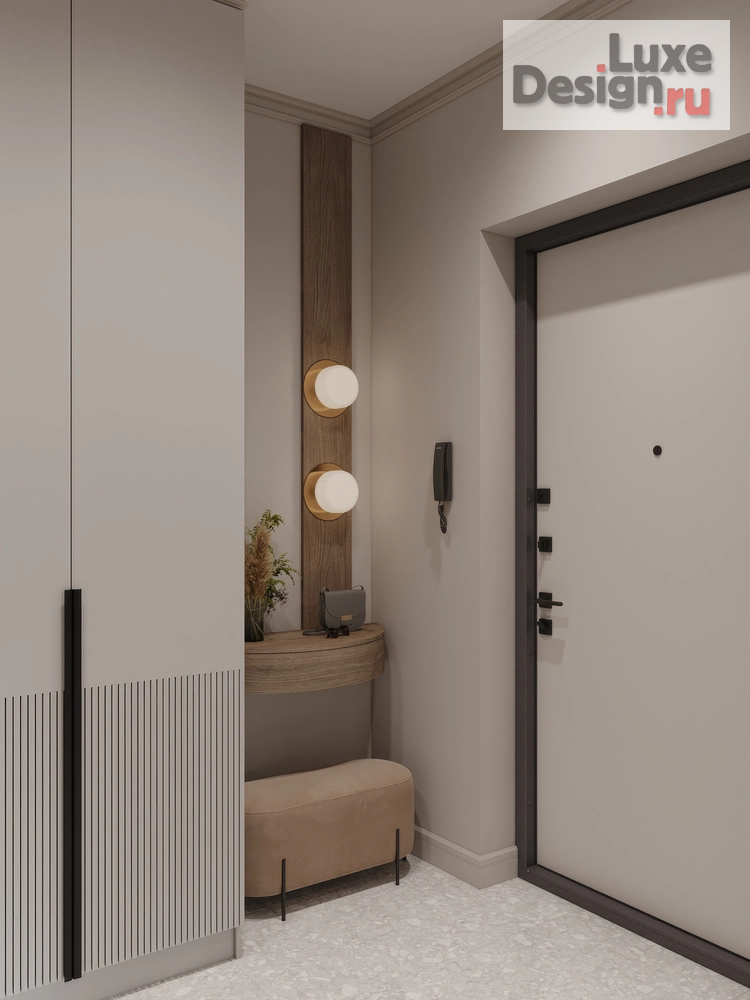 Дизайн интерьера четырехкомнатной квартиры "ЛК  г .Красноярск " (фото 2)