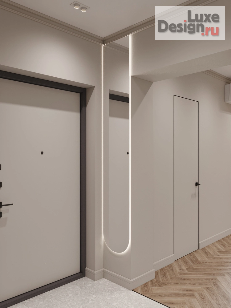 Дизайн интерьера четырехкомнатной квартиры "ЛК  г .Красноярск " (фото 3)