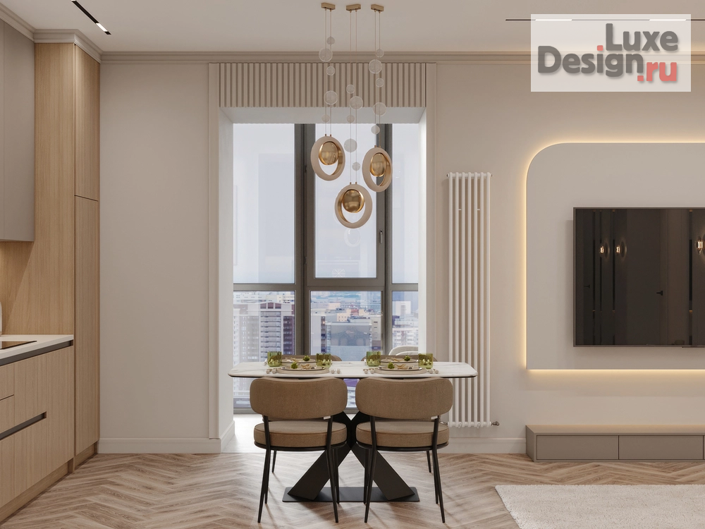 Дизайн интерьера четырехкомнатной квартиры "ЛК  г .Красноярск " (фото 8)