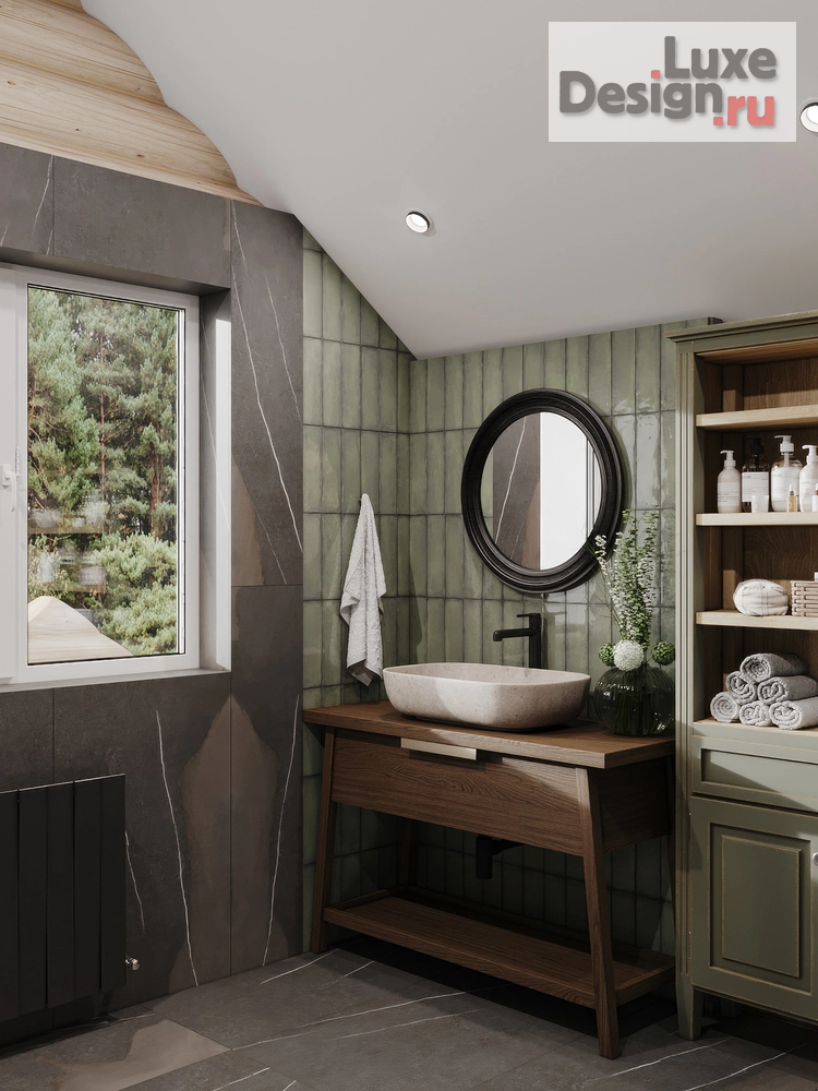 Дизайн интерьера загородного дома "Манский " (фото 31)