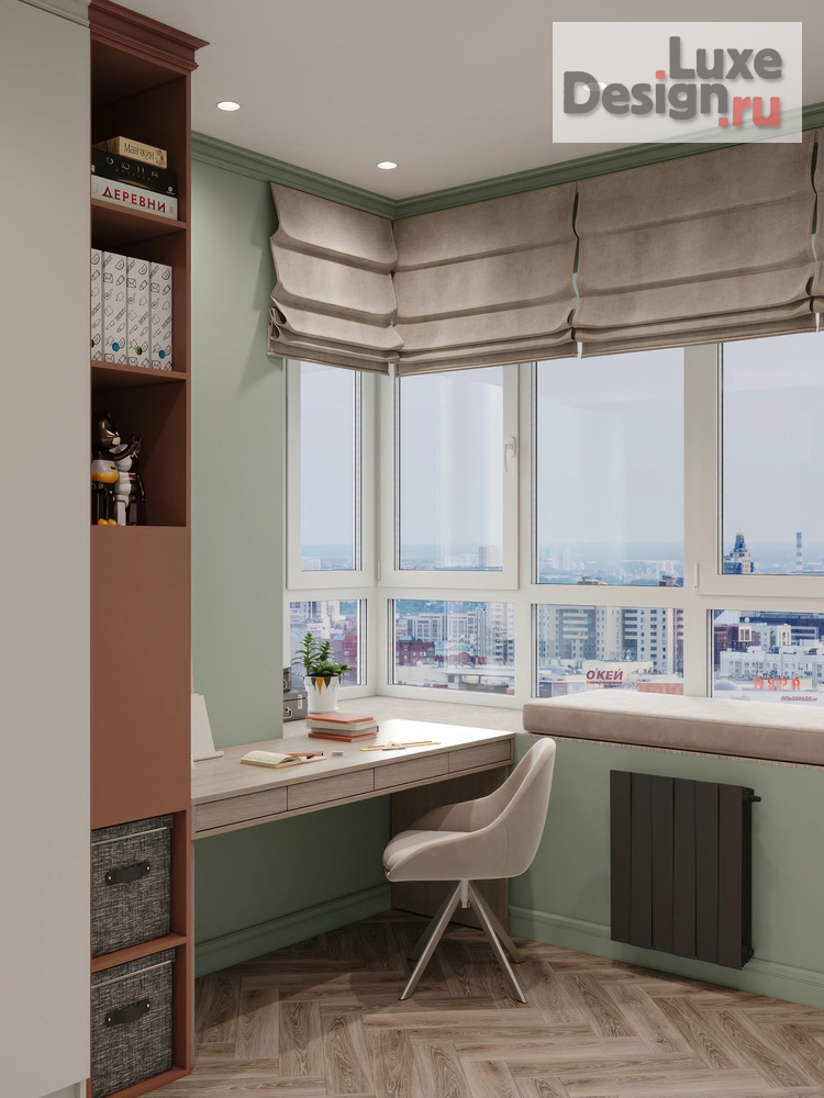 Дизайн интерьера четырехкомнатной квартиры "ЛК  г .Красноярск " (фото 30)
