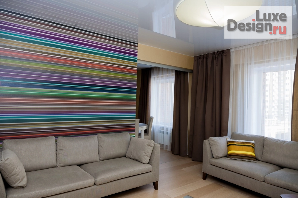 Дизайн интерьера трехкомнатной квартиры "В полоску! Квартира в центре Иркутска." (фото 16)
