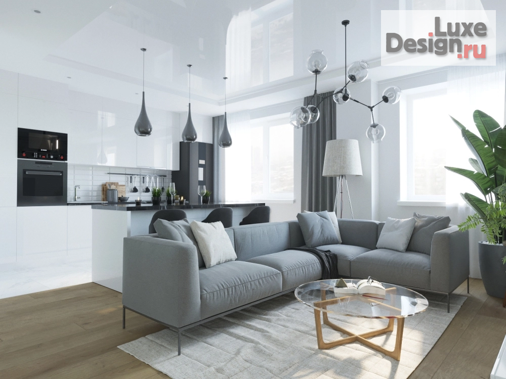 Дизайн интерьера двухкомнатной квартиры "Квартира в "Белые росы"" (фото 2)