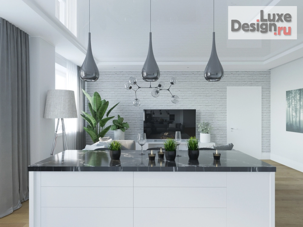 Дизайн интерьера двухкомнатной квартиры "Квартира в "Белые росы"" (фото 3)