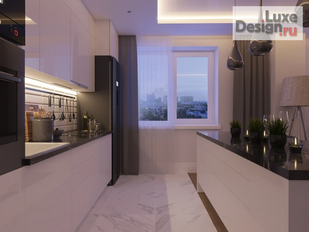 Дизайн интерьера двухкомнатной квартиры "Квартира в "Белые росы"" (фото 12)