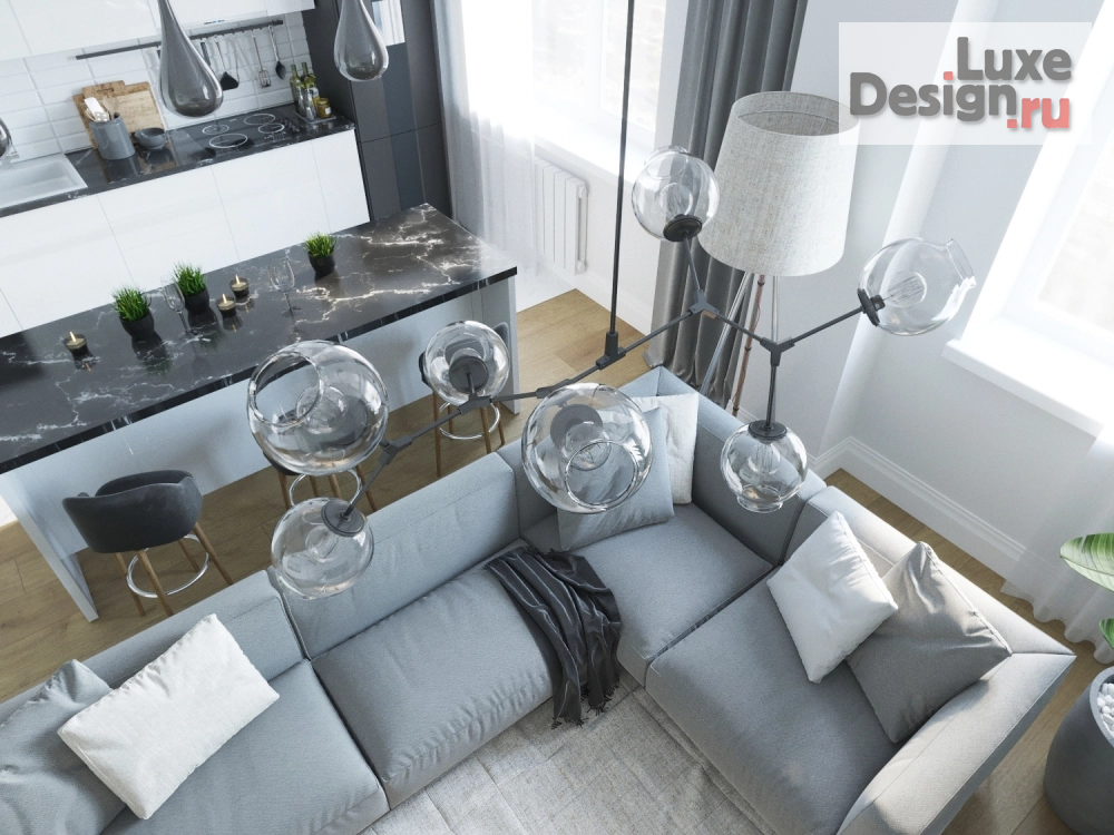 Дизайн интерьера двухкомнатной квартиры "Квартира в "Белые росы"" (фото 8)