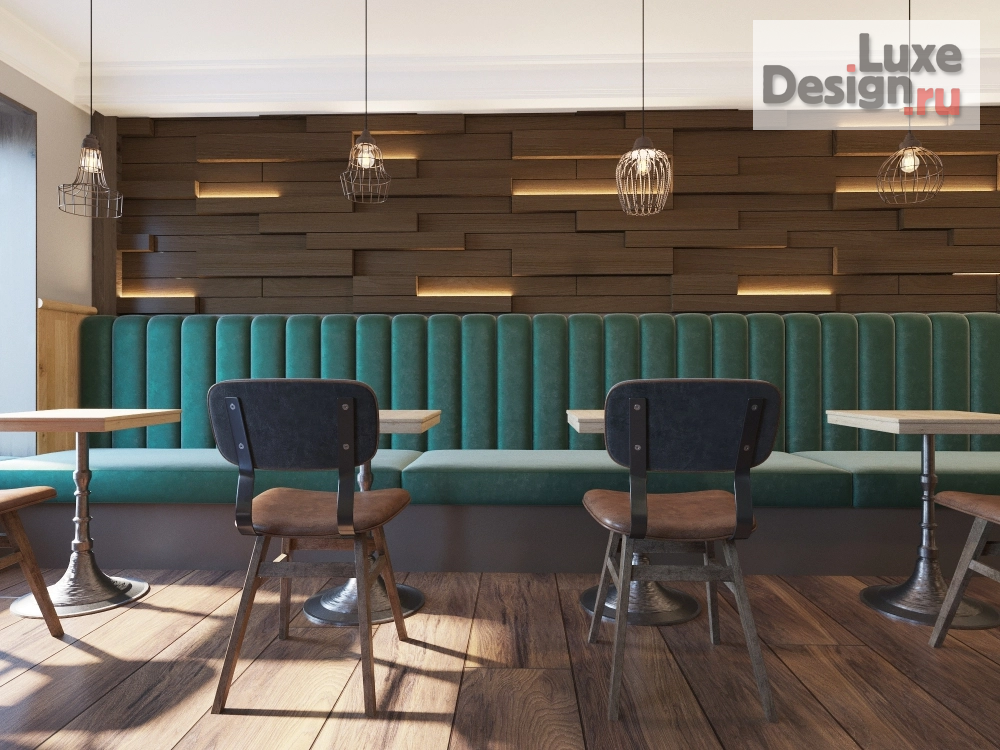 Дизайн интерьера кафе "Кофейня-чебуречная NOSTALGIA" (фото 4)