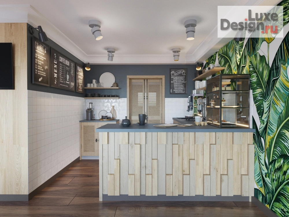 Дизайн интерьера кафе "Кофейня-чебуречная NOSTALGIA" (фото 1)