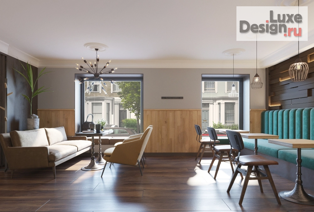 Дизайн интерьера кафе "Кофейня-чебуречная NOSTALGIA" (фото 13)