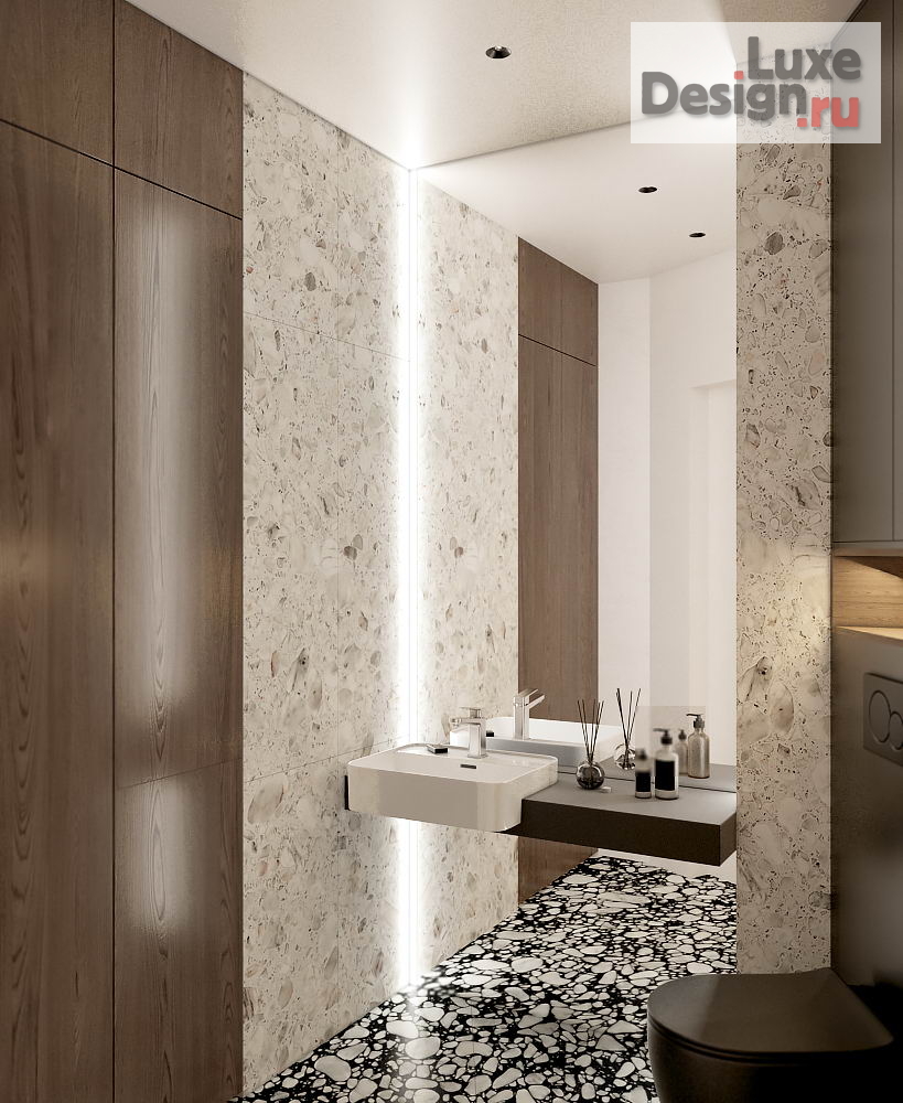 Дизайн интерьера трехкомнатной квартиры "Преображенский 84" (фото 17)