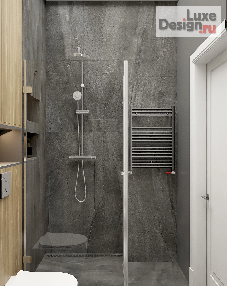 Дизайн интерьера трехкомнатной квартиры "Новоостровский 85" (фото 15)