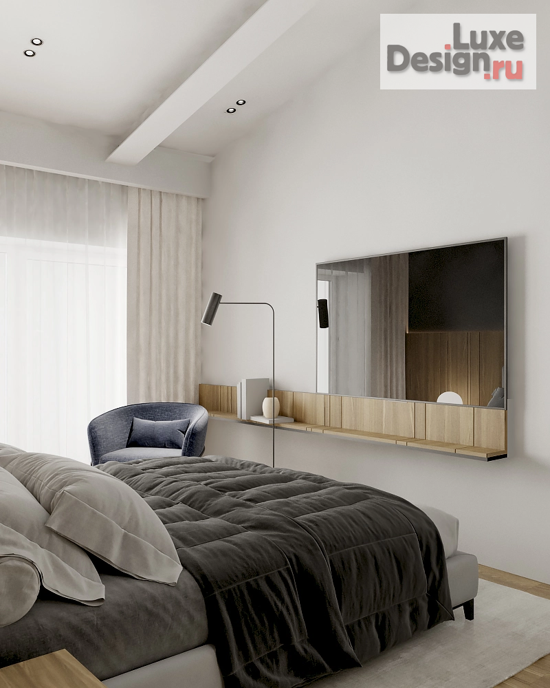 Дизайн интерьера трехкомнатной квартиры "Новоостровский 85" (фото 27)