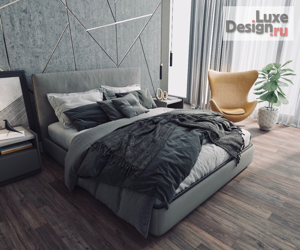 Дизайн интерьера квартиры "Спальня" (фото 1)