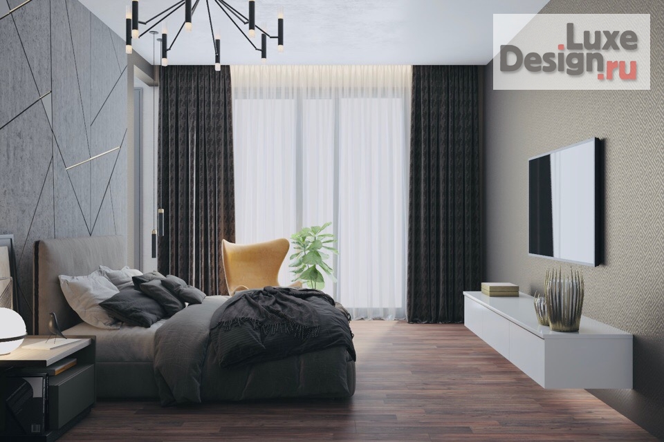 Дизайн интерьера квартиры "Спальня" (фото 3)