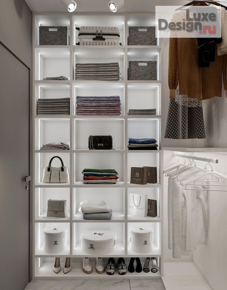 Дизайн интерьера трехкомнатной квартиры "ЖК "Преображенский"" (фото 44)