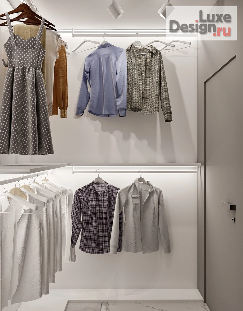 Дизайн интерьера трехкомнатной квартиры "ЖК "Преображенский"" (фото 45)