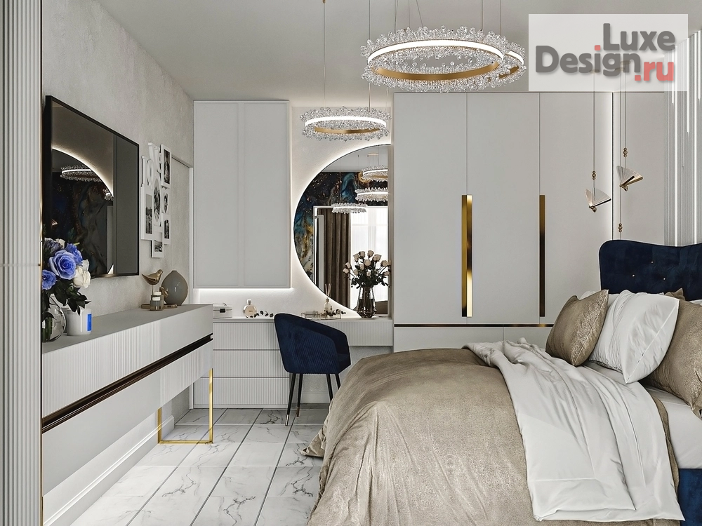 Дизайн интерьера трехкомнатной квартиры "ЖК "Преображенский"" (фото 17)