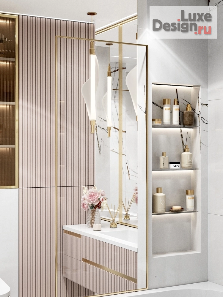 Дизайн интерьера трехкомнатной квартиры "ЖК "Преображенский"" (фото 32)