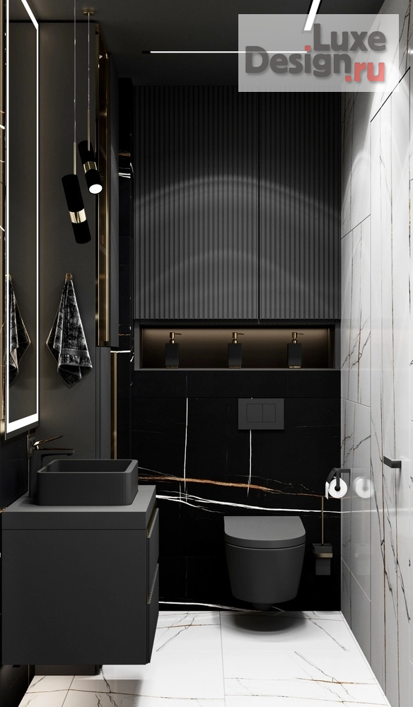 Дизайн интерьера трехкомнатной квартиры "ЖК "Преображенский"" (фото 39)