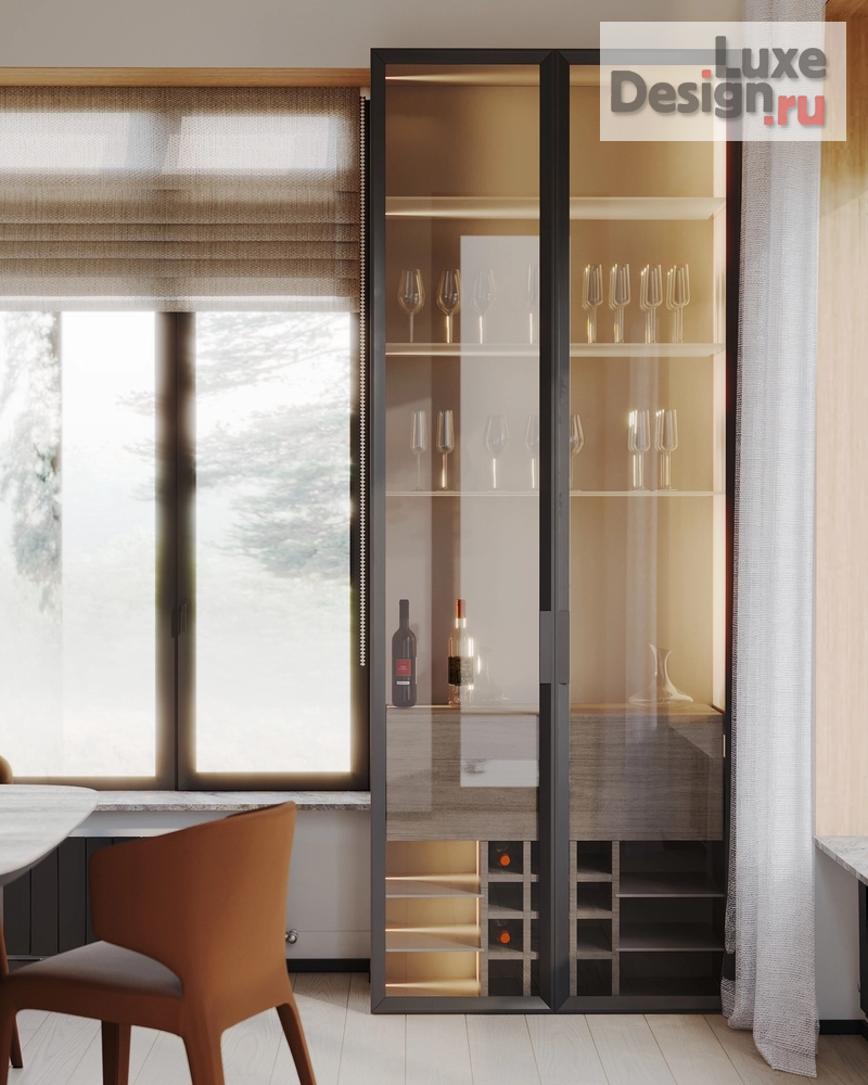 Дизайн интерьера квартиры "Дизайн-проект Дом 170 м в Манском" (фото 24)