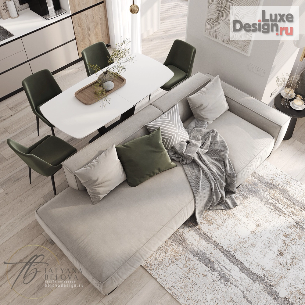 Дизайн интерьера квартиры "Скандис озеро" (фото 14)