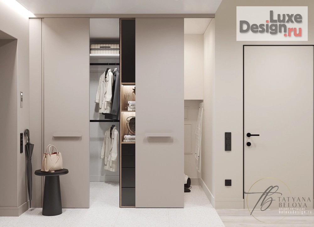 Дизайн интерьера квартиры "Скандис озеро" (фото 2)