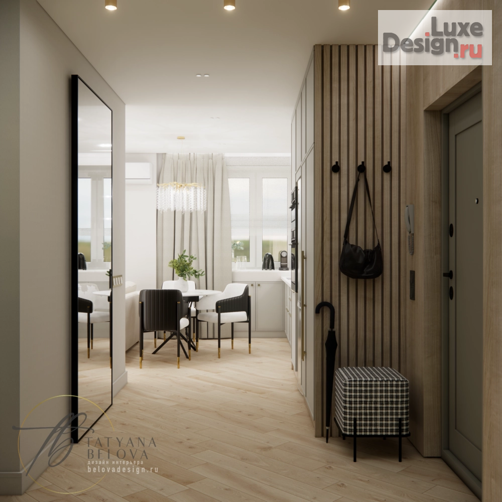 Дизайн интерьера квартиры "Квартира - изумруд" (фото 3)