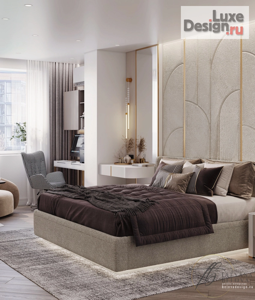 Дизайн интерьера квартиры "ЖК Преображенский" (фото 3)