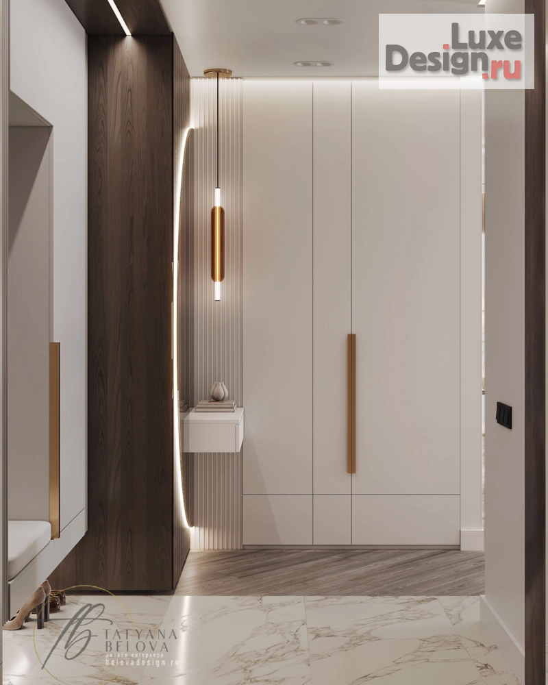 Дизайн интерьера квартиры "ЖК Преображенский" (фото 5)