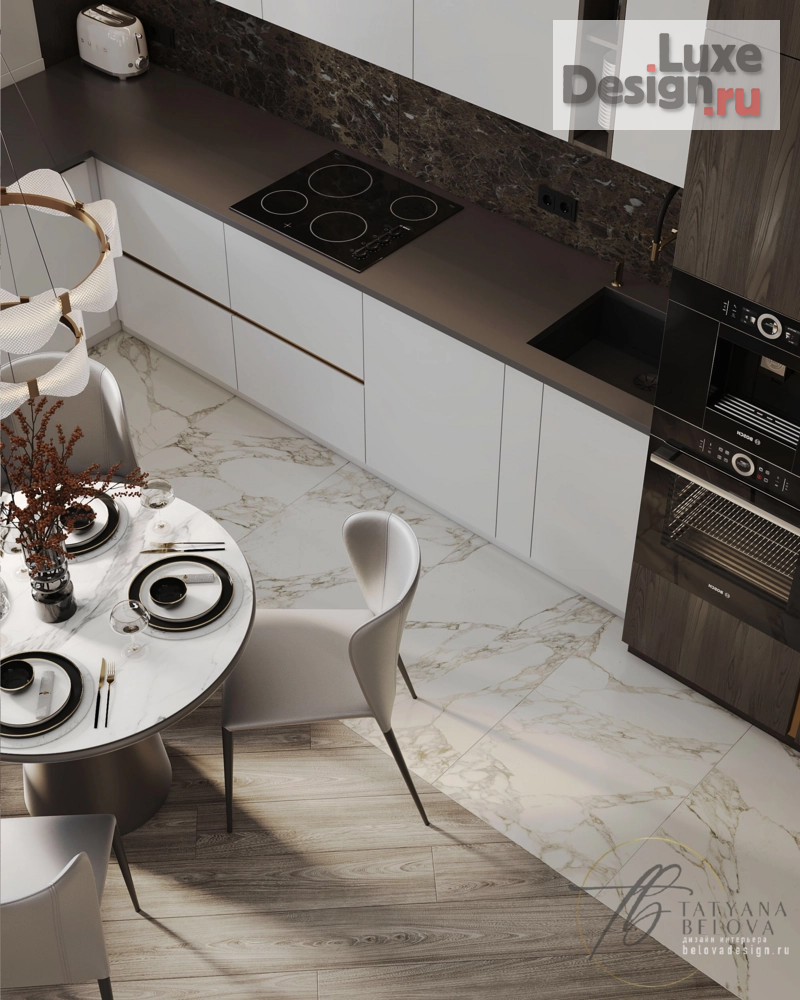 Дизайн интерьера квартиры "ЖК Преображенский" (фото 15)