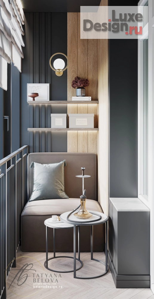 Дизайн интерьера однокомнатной квартиры "ЖК Метрополис" (фото 14)