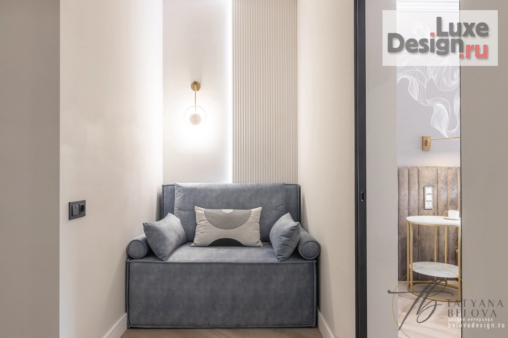 Дизайн интерьера однокомнатной квартиры "Метрополис - реализованный проект" (фото 16)