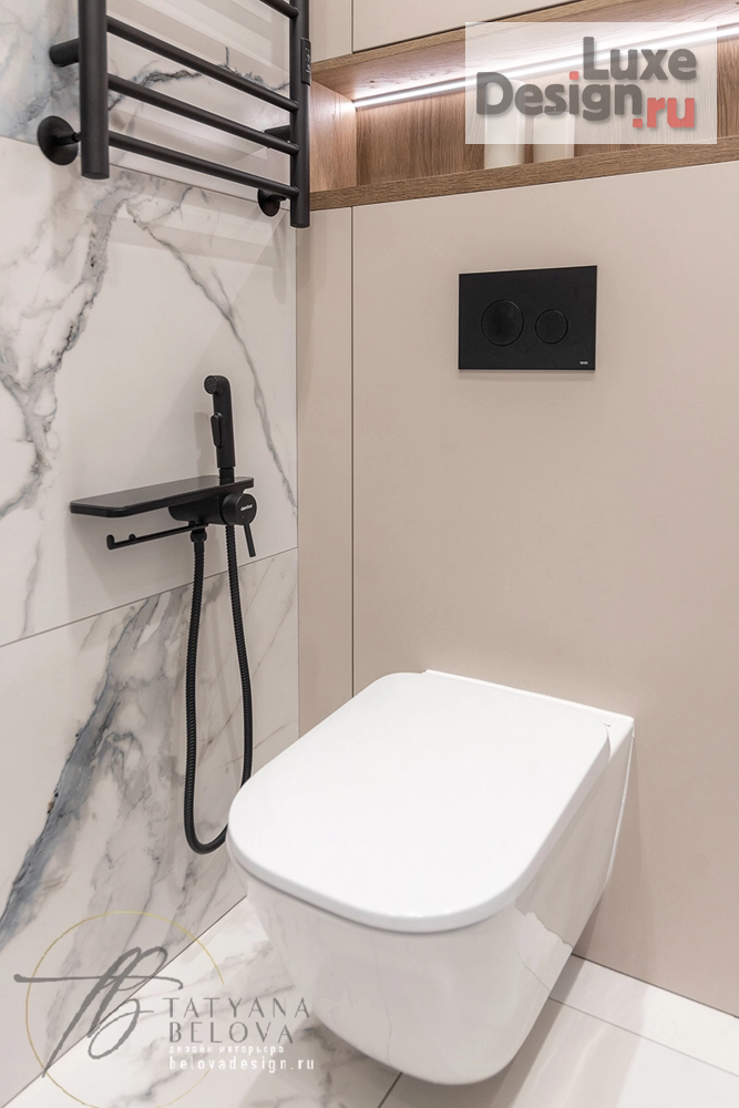 Дизайн интерьера однокомнатной квартиры "Метрополис - реализованный проект" (фото 35)