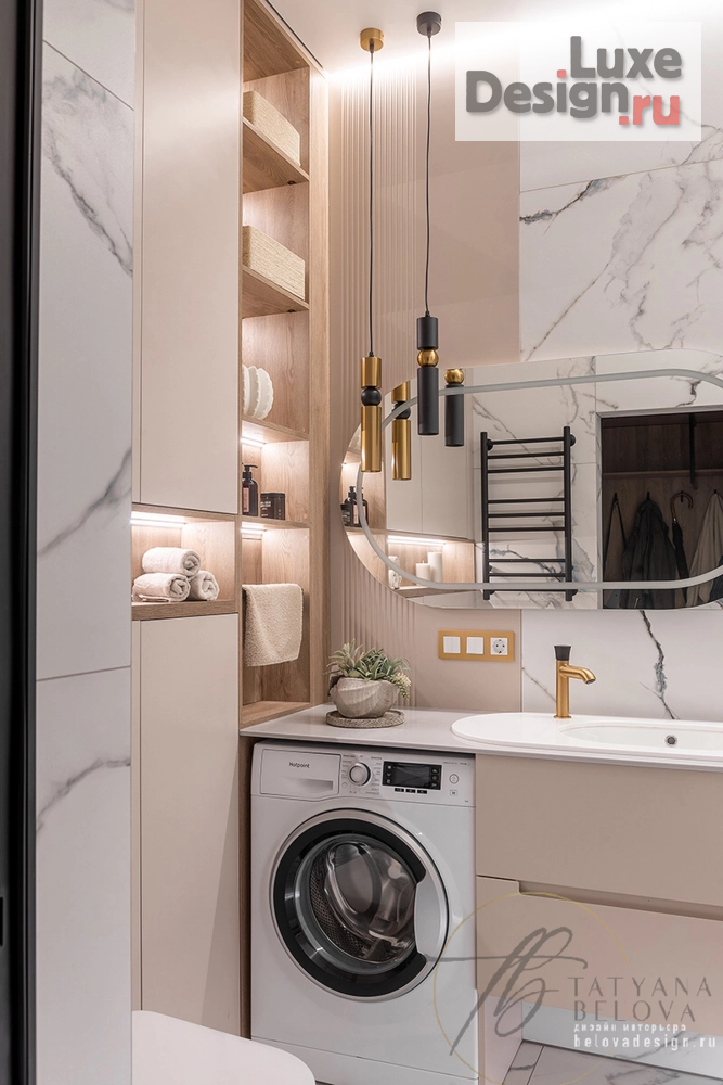 Дизайн интерьера однокомнатной квартиры "Метрополис - реализованный проект" (фото 39)