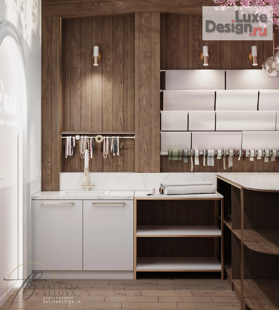 Дизайн интерьера бутика ""ВеВалди" салон цветов" (фото 3)