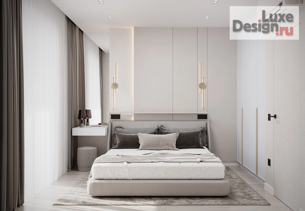 Дизайн интерьера трехкомнатной квартиры "Латте Арт" (фото 7)