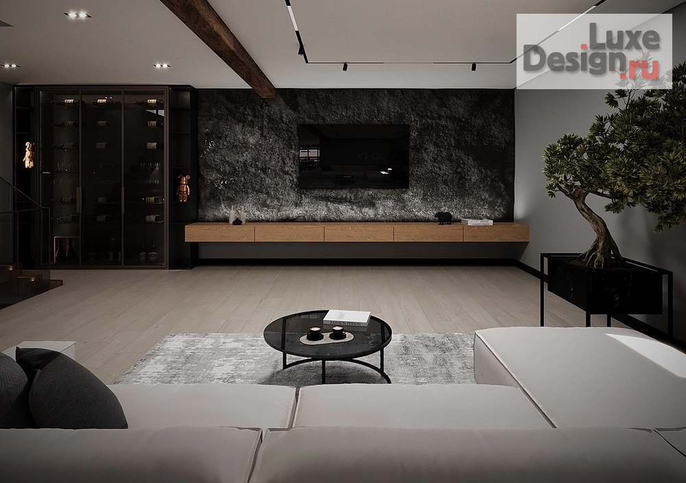 Дизайн интерьера частного дома "Экософия" (фото 5)