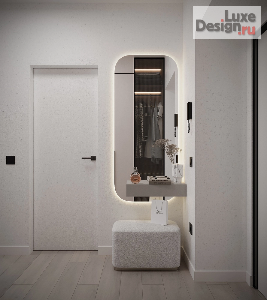 Дизайн интерьера трехкомнатной квартиры "Латте Арт" (фото 6)