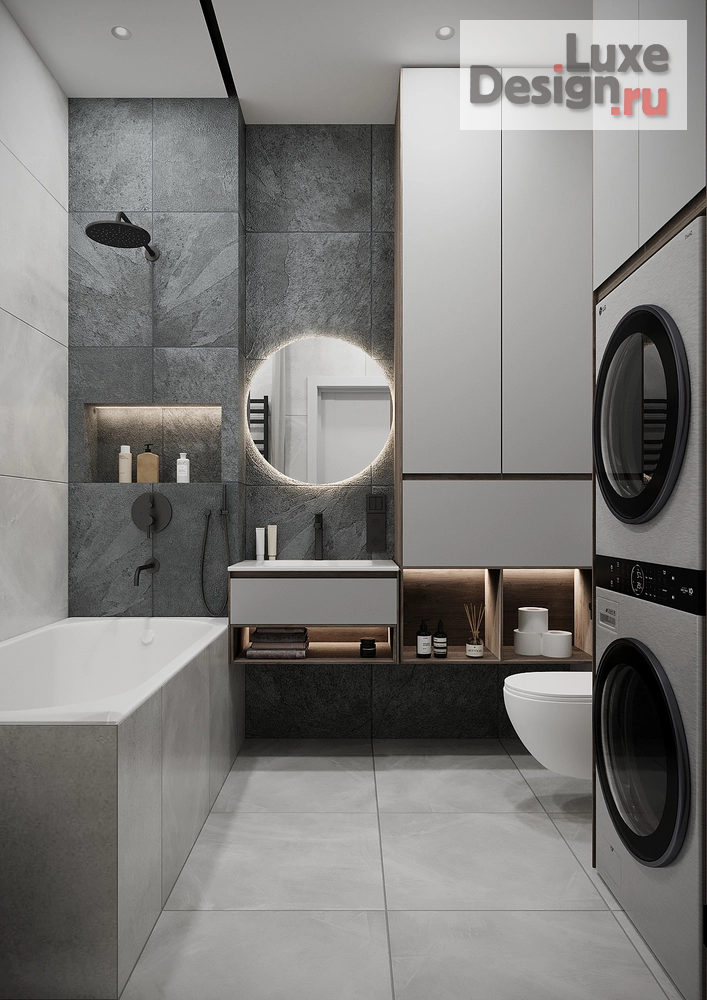 Дизайн интерьера двухкомнатной квартиры "Дизайн-проект 2-комнатной квартиры ЖК "Чижи" г. Красноярск" (фото 16)