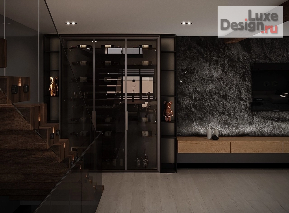 Дизайн интерьера частного дома "Экософия" (фото 2)